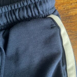 American Eagle Outfitters Navy Athletic pants with white Stripe